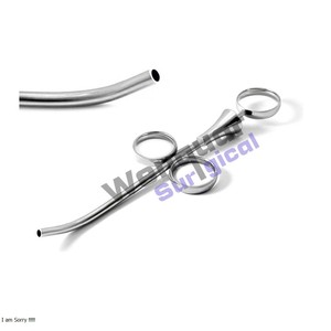 Jeringa para Injerto Óseo Dental, 6 Pulgadas, Curva, Manual, de Acero Inoxidable, Instrumento de Implante, Superventas, Logotipo/Empaque Personalizado - Product Image 1