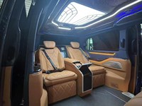 Sièges aérospatiaux de luxe Enz V Class pour MPV, bus VIP ou fourgonnette, kit de coffre arrière avec fonction de massage pour intérieurs de voiture
