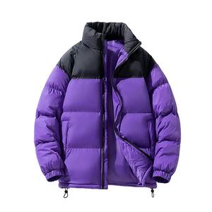 Factory Price Custom Men's Winter <b>Waterproof</b> <b>Padded</b> Bubble Jacket Quilted Outdoor Canvas Puffer with Hooded Collar - Product Image 4