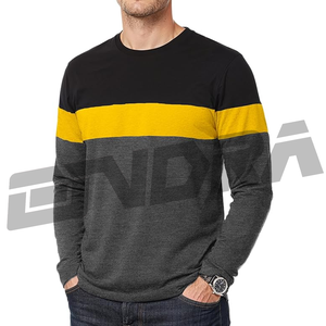 T-shirt à manches longues slim fit pour homme, style moderne, toucher doux, port quotidien, ambiance forte, prêt pour l'activité, design conçu pour le confort maxpro - Product Image 2