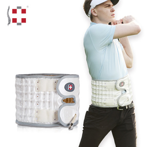 Cinturón de soporte de cintura para uso doméstico, dispositivo de tracción y corrección para aliviar el dolor de espalda, cubierto por el seguro de salud alemán - Product Image 3