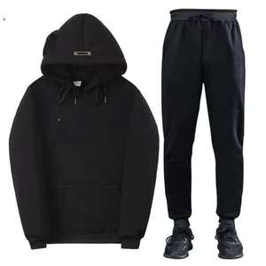 Yeni Gelen Yüksek Kaliteli 2 Parça Eşofman Takımları Düşük Minimum Sipariş Adediyle Toptan Satış Son Tasarım Kendi Logonuz Baskılı Erkek Eşofmanları - Product Image 2