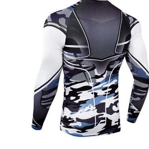 OEM Custom Wholesale <b>Compression</b> <b>Shirts</b> Base Layer Men Polyester Workout <b>Shirt</b> Men Fitness <b>Long</b> <b>Sleeve</b> <b>Compression</b> <b>Shirt</b> - Product Image 5