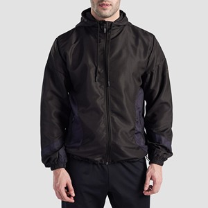 Regular Fit Hooded Camouflage Formal Coated Windbreaker <b>Jacket</b> for Unisex Designed by Top Apparel Manufacturers for Winter Wear - Product Image 3