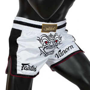 Pantalones Cortos Profesionales de Muay Thai, Ligeros, de Satén, Cómodos para Entrenamiento de Kickboxing para Hombre - Product Image 2