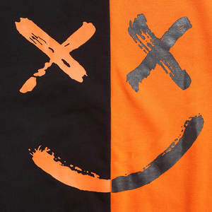 Venta al por mayor 360Gsm 48% POLIÉSTER + 52% algodón Streetwear Vintage gráfico de gran tamaño de manga larga sudaderas con capucha de dos tonos - Product Image 4