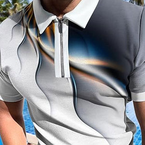 Venta caliente cómodo y transpirable hombres sublimación camiseta fábrica precio al por mayor hombres sublimación camiseta - Product Image 6