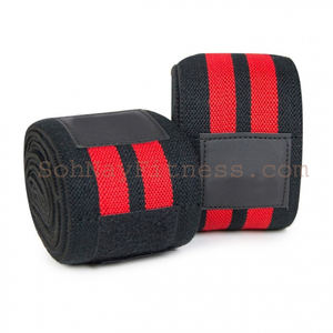 Bandes de genou unisexes en caoutchouc naturel, élastiques, respirantes, avec logo personnalisé, marque personnalisée, tailles S à XXL, pour la sécurité et le fitness - Product Image 3