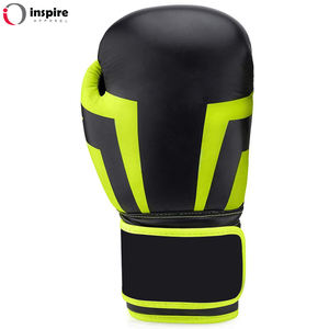 Guantes de boxeo de cuero PU de moda de alta calidad logotipo personalizado inspirar ropa para entrenamiento en artes marciales y deportes de lucha - Product Image 2