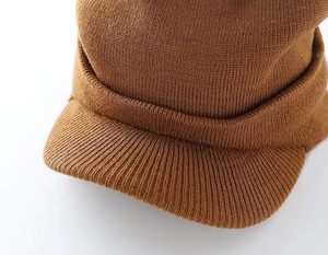 Gorro de Invierno Unisex Informal, Cálido, de Doble Punto, con Borde, 100% Acrílico, Tejido a Mano, Transpirable, con Bordado - Product Image 6