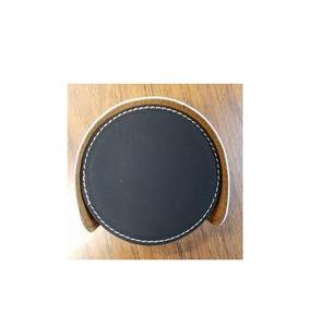 Hot Seller <b>Leather</b> Coaster for Home Hotel Party Table Ware Use Handmade Party Wedding Table Top <b>Leather</b> Coaster best Manufacture - Product Image 3