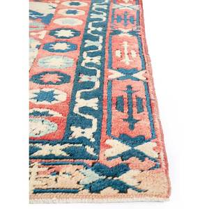 Alfombra de Lana Anudada a Mano Nuray Azul Pae-924, Rectangular de 9x12, con Patrón de Medallón, para Decoración del Hogar, Auto y Sala de Estar - Product Image 4