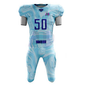 Custom Logo Printed Football Uniform Includes Jersey And Pants Designed <b>For</b> Maximum Comfort And Protection - Product Image 1