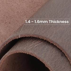 Vente en gros de feuilles en cuir de vachette véritable pour ceintures portefeuilles chaussures sacs couleurs personnalisées disponibles - Product Image 3