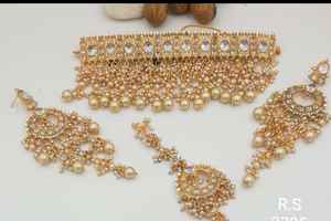 Professional Factory Made <b>Wedding</b> Wear Bridal Jewelry Sets Best Manufacturer Lightweight Multi Color Afghan Jewelry Set - Product Image 2