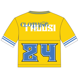 Vente en gros de T-shirts athlétiques surdimensionnés en jersey Boxy noir personnalisés pour le football, le basket-ball et le football Prix compétitifs disponibles - Product Image 5