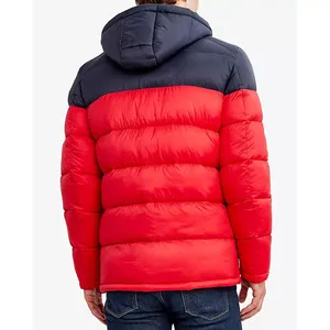 Chaqueta acolchada ligera cálida acolchada con capucha elegante impermeable a prueba de viento térmico cómodo duradero al aire libre para invierno - Product Image 5