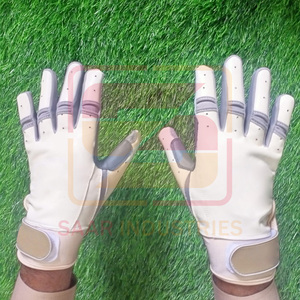Venta al por mayor profesional de alta resistencia guantes de bateo de béisbol de cuero PU suave cómodo ligero antideslizante ambidiestro - Product Image 2