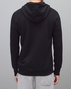 เสื้อมีฮู้ดแบบมีซิปสำหรับผู้ชายผ้าฝ้ายและโพลีเอสเตอร์น้ำหนักปานกลางระบายอากาศได้ดีเสื้อมีฮู้ดแบบลำลองปรับแต่งโลโก้ได้ - Product Image 2