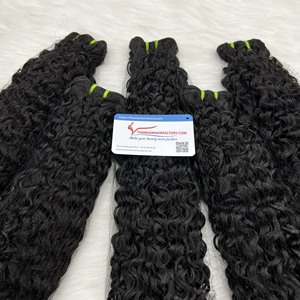 Extensions de cheveux à trame bouclée Bermese de qualité supérieure Extensions de cheveux bouclés de luxe de Thanh An Hair Company prêtes à être expédiées - Product Image 2