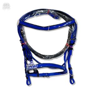 Haute qualité Biothene Pvc Horse Racing Bride Headstall avec Rênes Boucles En Acier Inoxydable En Gros - Product Image 1