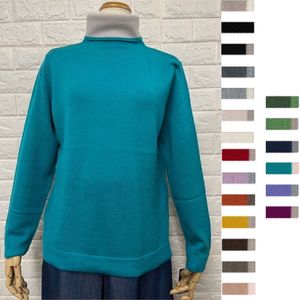 Autumn Designer Light <b>Turtle</b> <b>Neck</b> Custom Branded <b>Women</b> Fashion Best Sweater Brands - Product Image 6