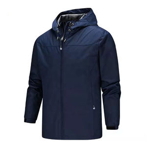 Chaqueta Cortavientos Acolchada Impermeable Ligera y Transpirable de Diseño Personalizado para Hombre, con Cremallera, Delgada, para Correr, Senderismo y Trotar al Aire Libre - Product Image 6