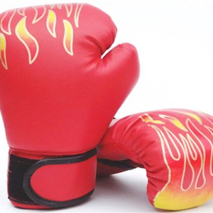 Guantes de entrenamiento de boxeo y Kickboxing para niños, equipo de protección deportivo de cuero para Muay Thai y MMA, función elástica - Product Image 2