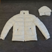 Veste matelassée de luxe pour homme, de haute qualité, avec technologie NFC, coupe-vent, imperméable, respirante, en coton, idéale pour l'hiver
