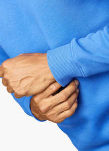 Sweat-shirt en molleton de coton de qualité supérieure pour hommes Style pull classique doux pour la peau Slim Fit couleurs personnalisées sweats confortables - Product Image 4