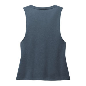 Camiseta Deportiva sin Mangas para Mujer, Fabricada por OEM/ODM, Venta al por Mayor, Elástica, de Poliéster, Ajustada, con Impresión Personalizada - Product Image 3