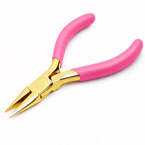 Pince à bec effilé pour la fabrication de bijoux, en acier inoxydable, mâchoires lisses, outil de précision pour l'artisanat, vente en gros en usine OEM - Product Image 6