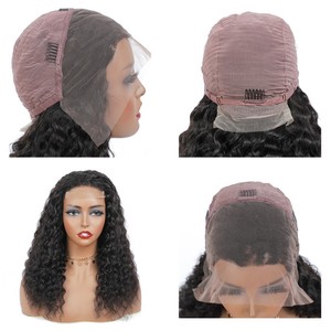 Perruques cheveux indiens originaux sans colle Hd dentelle frontale perruques cheveux humains alignés sur les cuticules perruques cheveux humains bruts - Product Image 2