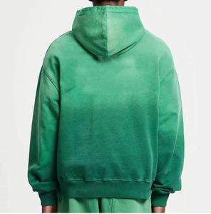Customized US Size <b>Men's</b> French Terry Fleece <b>Pullover</b> Hoodie 100% Cotton Solid Winter Screen Print Embroidery Logo Hooded - Product Image 5