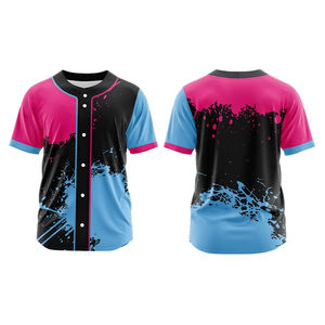 เสื้อแจ็คเก็ตเบสบอล ชุดกีฬา แขนสั้น เสื้อวอร์มอัพ เสื้อแจ็คเก็ตเบสบอลแบบสั่งทำ เสื้อแจ็คเก็ตสำหรับตีเบสบอลสำหรับผู้ใหญ่ เสื้อแจ็คเก็ตสำหรับทีม เสื้อแจ็คเก็ตแบบมีซิป 1/4 เสื้อเบสบอล - Product Image 6