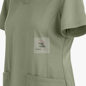 เสื้อสครับสำหรับโรงพยาบาลเสื้อสครับสำหรับผู้ชาย/ผู้หญิง - Product Image 3