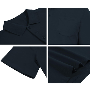 เสื้อคอตตอน100% ของผู้ชายเสื้อเจอร์ซีย์แขนยาวระบายอากาศได้แห้งเร็วป้องกันรอยยับ - Product Image 5