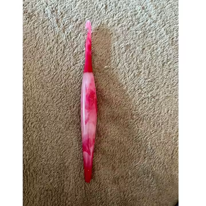 Piece Resin <b>Crochet</b> <b>Hooks</b> 3mm Thickness Customizable Durable Ergonomic and Stylish by Crescent Crafts - Product Image 2