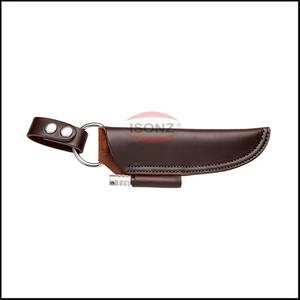 Couteau de survie extérieur multifonction avec étui en cuir Couteau de chef de cuisine personnalisable OEM/ODM pour le camping - Product Image 2