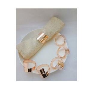 Anneaux de serviette en métal décoratifs faits à la main, parfaits pour les dîners formels, les hôtels, les cafés et la décoration intérieure élégante - Product Image 4