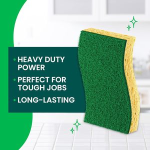 ฟองน้ำขัดทำความสะอาดแบบหนา Scotch-Brite แพ็ค 6 ชิ้น - Product Image 4