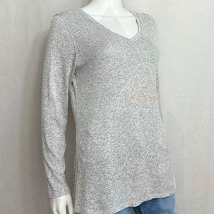 Camiseta Corta de Manga Larga con Estampado de Logotipo para Mujer, Informal, para Hacer Ejercicio, Cuello Redondo - Product Image 2