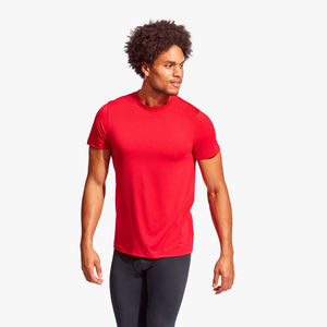 T-shirt à col rond 100% en coton mercerisé personnalisé de haute qualité pour hommes, impression numérique à manches courtes - Product Image 1