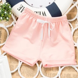 Offre Spéciale bébé solide enfants pantalons enfants pantalons garçons filles été plage coton Shorts adolescent vêtements détail sport Shorts - Product Image 3