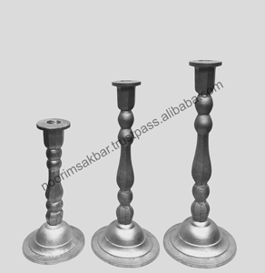 Support de bougie haut en aluminium de qualité supérieure 2026, parfait pour la décoration intérieure et les lieux religieux, idéal pour les tables - Product Image 1