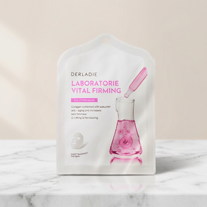 Masque facial en feuille Derladie pour raffermir et atténuer les rides, traitement tonifiant de la peau, solution liftante, soin coréen pour tous - Product Image 1