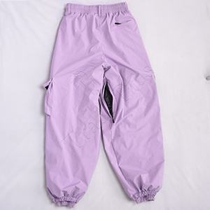 2025 pantalones de nieve de esquí Unisex impermeable a prueba de viento ventilación personalizado OEM tela forro polar reforzado rodillas de talla grande impreso - Product Image 2