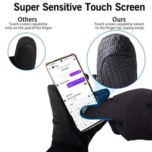 Haute qualité Durable pas cher taux hiver neige gants de cyclisme chaud hommes coupe-vent imperméable pour gants de Ski meilleure qualité - Product Image 4