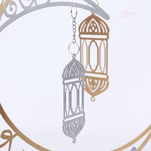 Calendrier de table en métal islamique de luxe pour la maison et le bureau |   Accessoire de bureau décoratif et imperméable pour les fêtes - Product Image 6