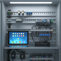 PC Industrial Intel de 13.ª Generación I9/I5/I7 de Cuatro Núcleos, 4 GB de RAM, WiFi 6, Bluetooth Integrado, para Riel DIN, con 6 Puertos COM RS232